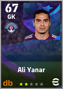 Ali Yanar eFootball player card
