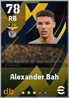 Alexander Bah — RB, OVR 78, MAX 86