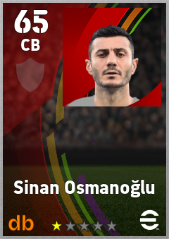 Sinan Osmanoğlu eFootball player card