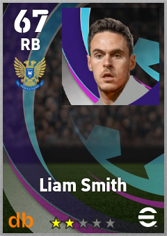 Liam Smith — RB, OVR 67, MAX 67