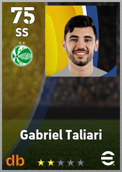 Gabriel Taliari — SS, OVR 75, MAX 75