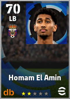 Homam El Amin eFootball player card