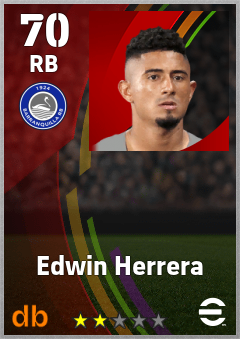 Edwin Herrera — RB, OVR 70, MAX 70