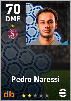 Pedro Naressi — DMF, OVR 70, MAX 70