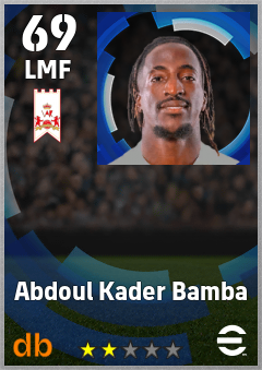 Abdoul Kader Bamba — LMF, OVR 69, MAX 69