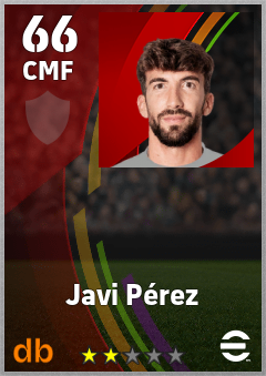 Javi Pérez eFootball player card