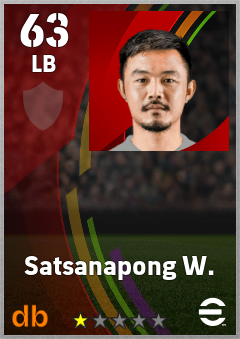 Satsanapong W. eFootball player card