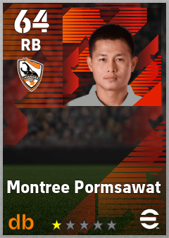 Montree Pormsawat eFootball player card