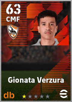Gionata Verzura — CMF, OVR 63, MAX 63