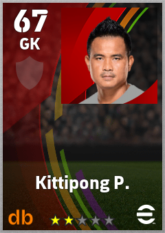 Kittipong P. eFootball player card