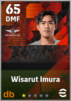 Wisarut Imura — DMF, OVR 65, MAX 65