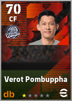 Verot Pombuppha eFootball player card