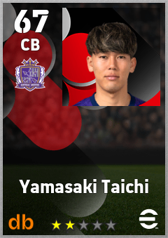 Yamasaki Taichi eFootball player card