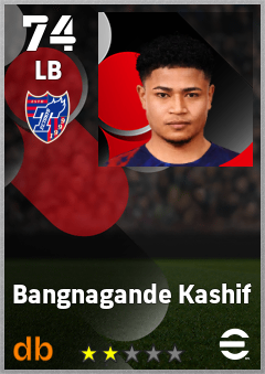 Bangnagande Kashif — LB, OVR 74, MAX 74