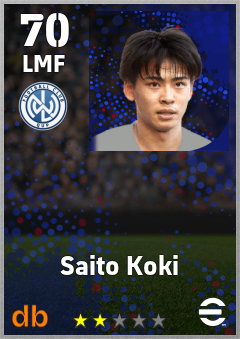 Saito Koki eFootball player card