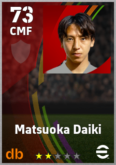 Matsuoka Daiki eFootball player card