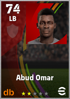 Abud Omar — LB, OVR 74, MAX 74