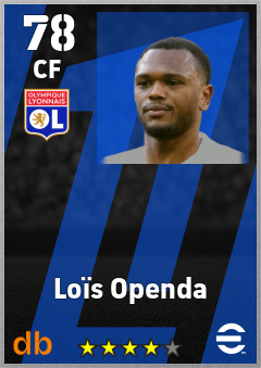Loïs Openda eFootball player card