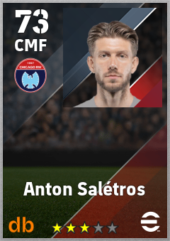 Anton Salétros — CMF, OVR 73, MAX 73