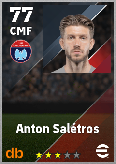 Anton Salétros — CMF, OVR 77, MAX 77
