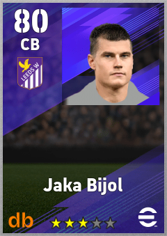 Jaka Bijol — CB, OVR 80, MAX 89