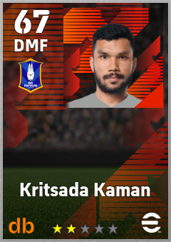 Kritsada Kaman eFootball player card