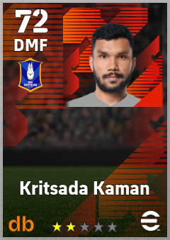 Kritsada Kaman eFootball player card