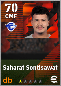 Saharat Sontisawat — CMF, OVR 70, MAX 70