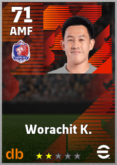 Worachit K. eFootball player card