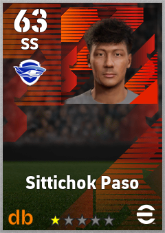 Sittichok Paso — SS, OVR 63, MAX 63