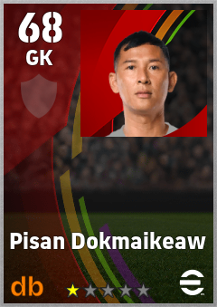 Pisan Dokmaikeaw eFootball player card