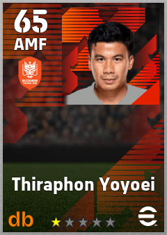 Thiraphon Yoyoei — AMF, OVR 65, MAX 65