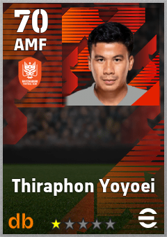 Thiraphon Yoyoei eFootball player card