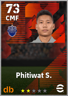 Phitiwat S. — CMF, OVR 73, MAX 73
