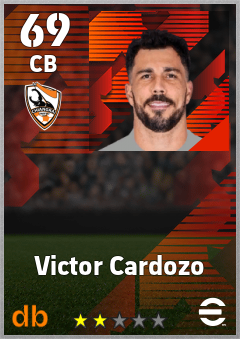 Victor Cardozo — CB, OVR 69, MAX 69