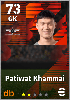 Patiwat Khammai eFootball player card