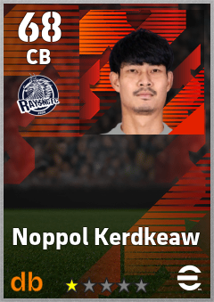 Noppol Kerdkeaw eFootball player card