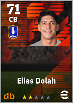 Elias Dolah — CB, OVR 71, MAX 71