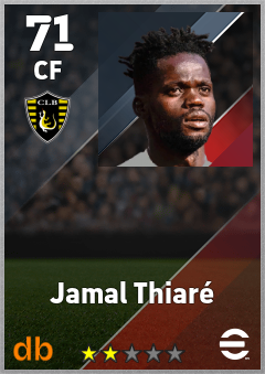 Jamal Thiaré eFootball player card