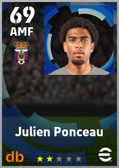 Julien Ponceau — AMF, OVR 69, MAX 69