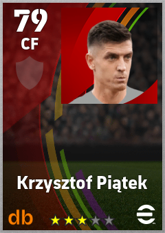 Krzysztof Piątek eFootball player card