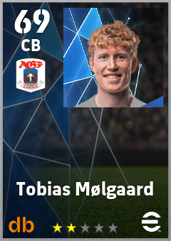Tobias Mølgaard eFootball player card