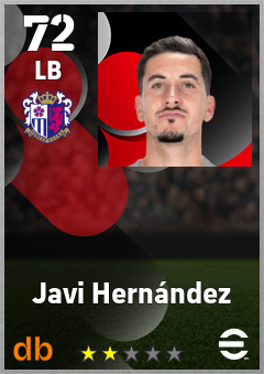 Javi Hernández eFootball player card