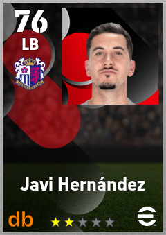Javi Hernández eFootball player card