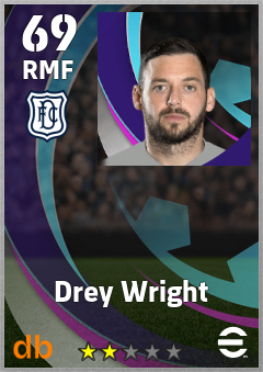Drey Wright — RMF, OVR 69, MAX 69