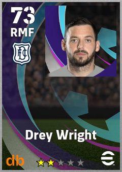 Drey Wright — RMF, OVR 73, MAX 73