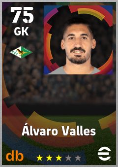 Álvaro Valles eFootball player card