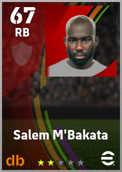 Salem M'Bakata eFootball player card