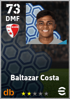 Baltazar Costa — DMF, OVR 73, MAX 73