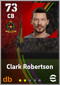 Clark Robertson eFootball player card